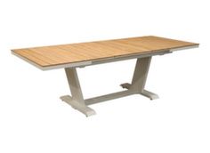 table alu bois teck 180 240