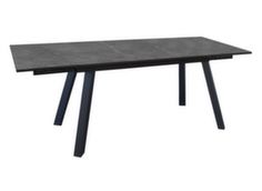 Table Agra 150/200/250 cm, plateau à lames céramique