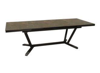 Table Vita 180/240 cm, plateau à lames Fundermax®